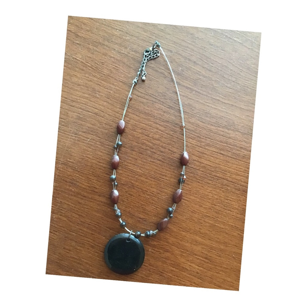 Brown necklace